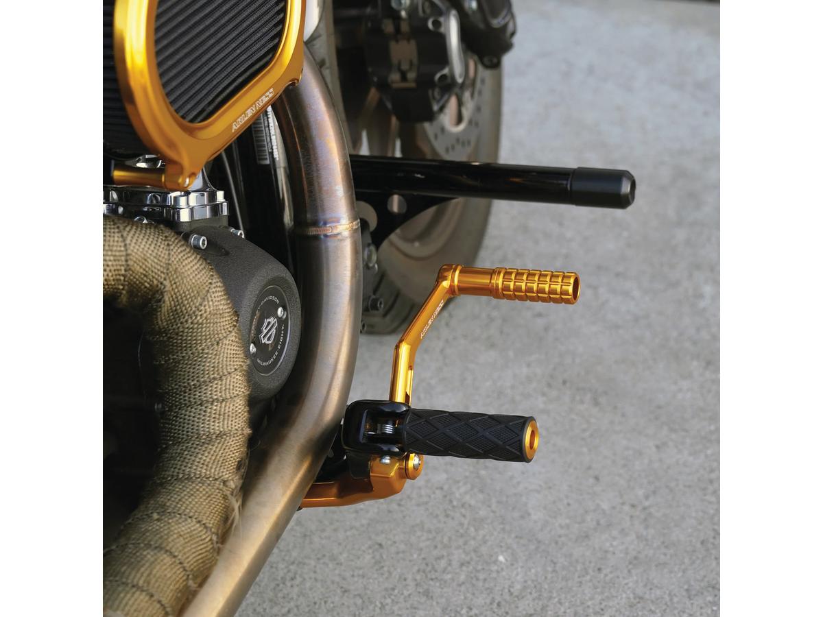 Arlen Ness Speedliner Brake Arm Gold Anodized Arlen Ness Default Title