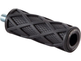 Arlen Ness Diamond Shift Peg Black Rubber Peg, Black End Cap Arlen Ness Default Title