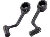 Arlen Ness Forged Highway Peg Mounts Accepts Hd Type Shifter Pegs (5/16” 24) Black Anodized Arlen Ness Default Title
