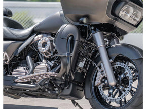 Arlen Ness Forged Highway Peg Mounts Including Arlen Ness Black Knurled Style Shifter Pegs Black Anodized Arlen Ness