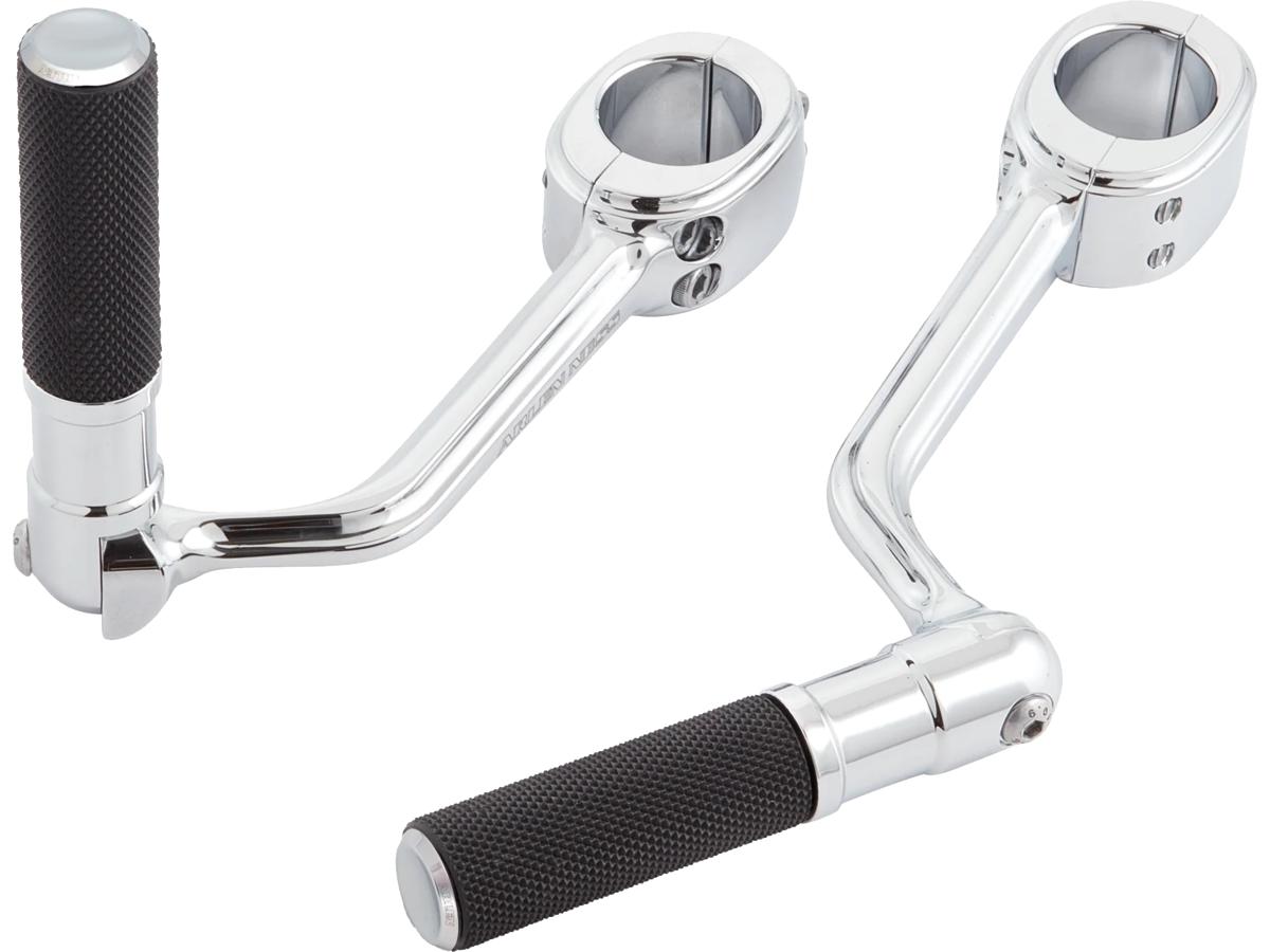 Arlen Ness Forged Highway Peg Mounts Including Arlen Ness Chrome Knurled Style Shifter Pegs Chrome Arlen Ness
