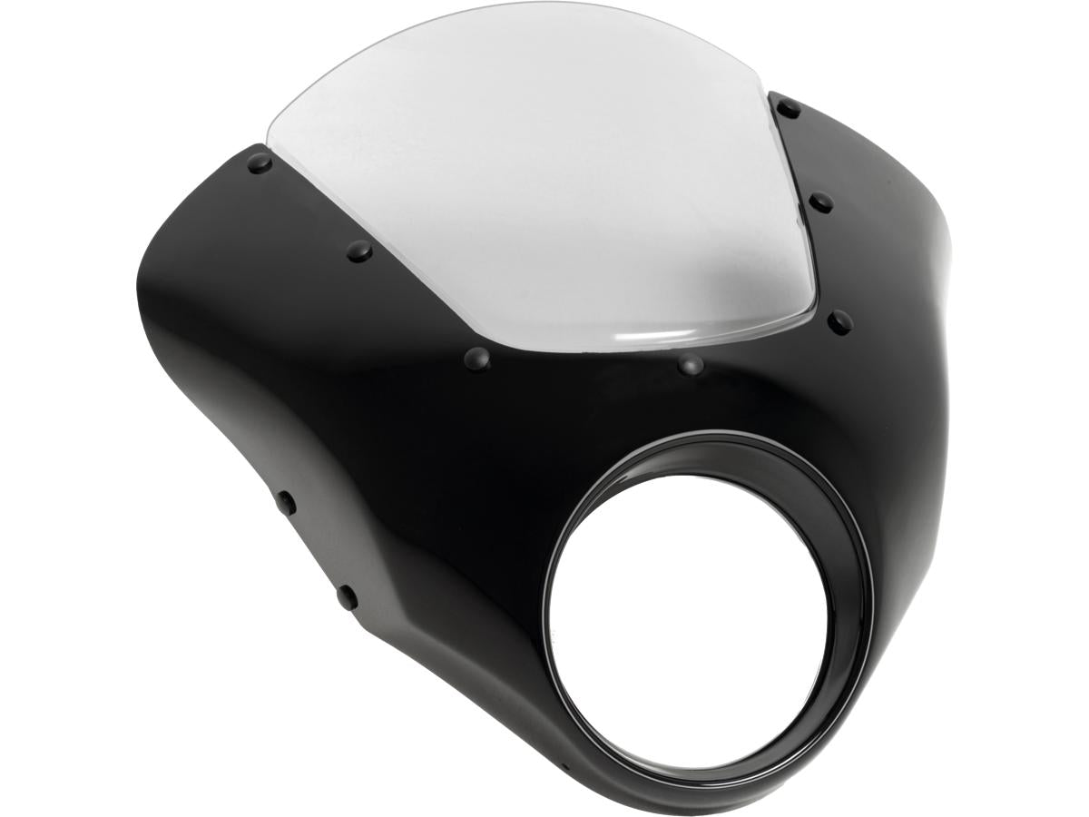 Santee Dark Night Semifairing Without Bracket And Screen Dimensions Fairing With Screen, Height 470 Mm X Width 460 Mm Santee Default Title