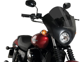 Santee Dark Night Semifairing Without Bracket And Screen Dimensions Fairing With Screen, Height 470 Mm X Width 460 Mm Santee
