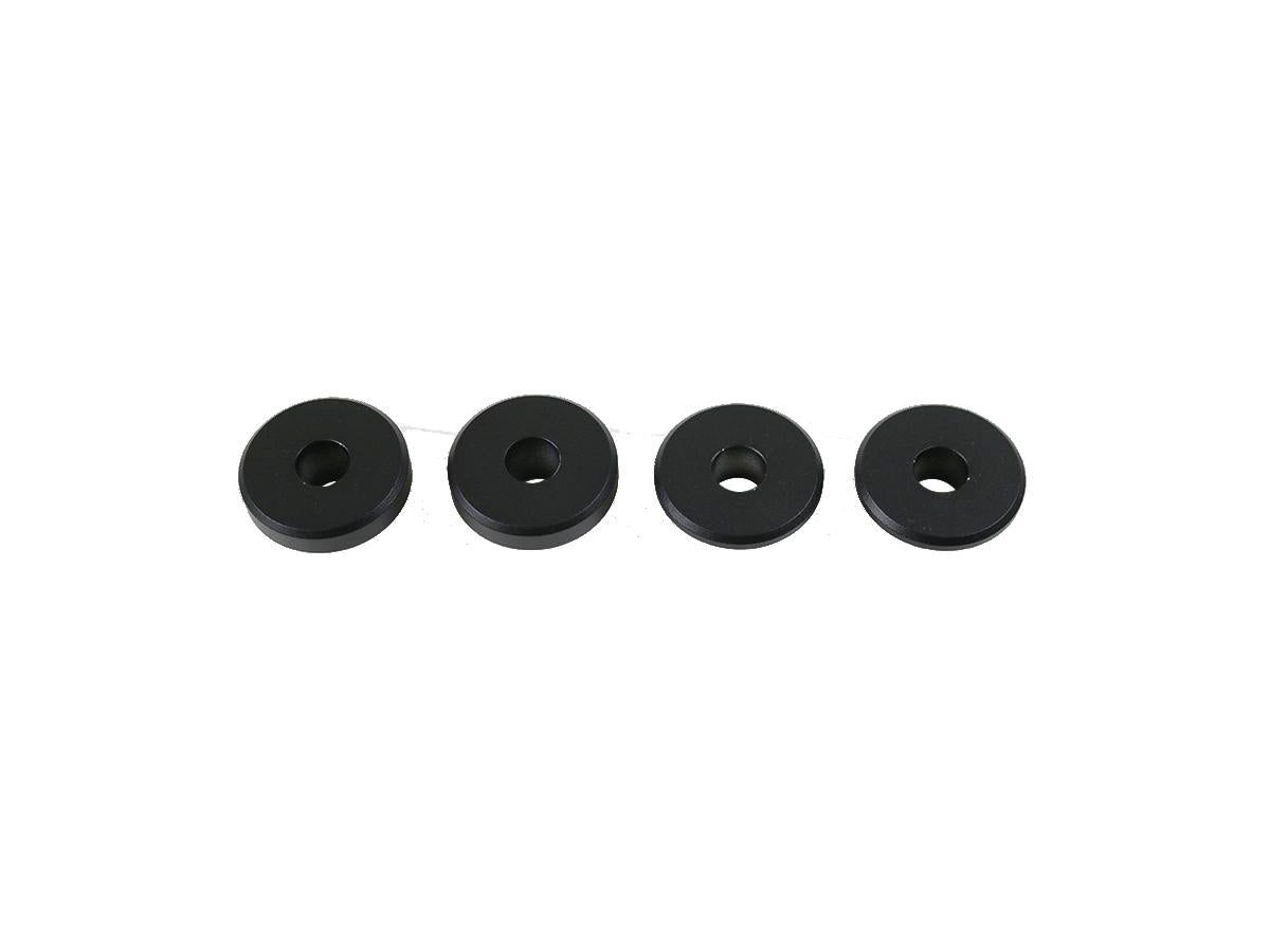 Kodlin Solid Riser Bushings Black Anodized Kodlin