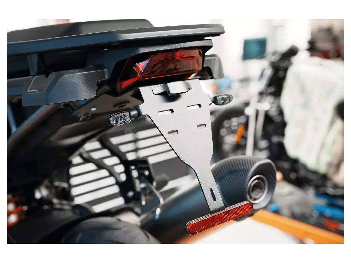 Thunderbike License Plate Bracket For Pan America Flat Black Thunderbike