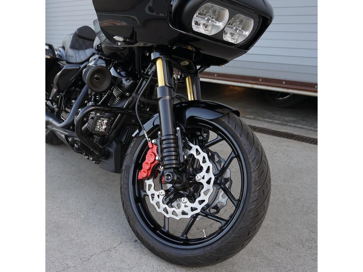 Arlen Ness Method Fork Guards For Baggers Black Arlen Ness
