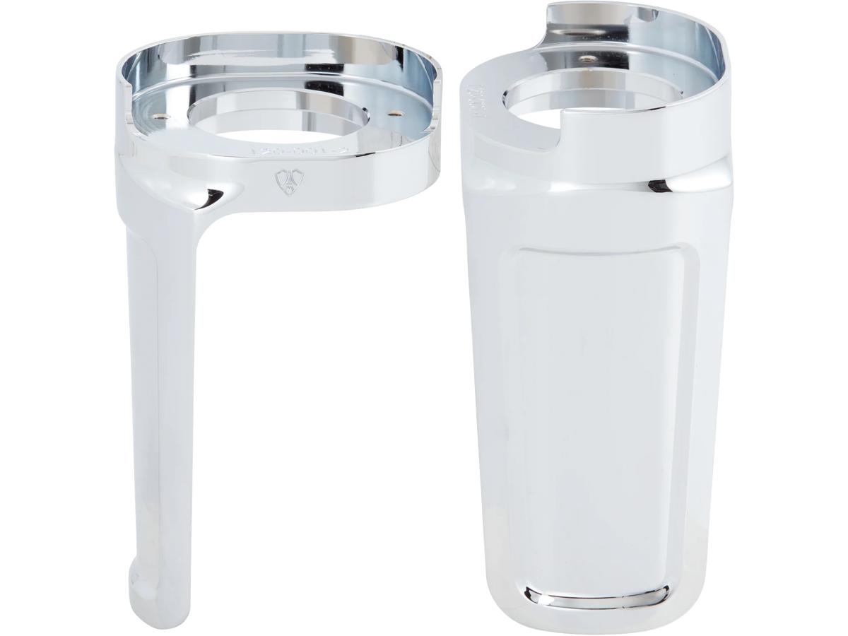 Arlen Ness Method Fork Guards For Baggers Chrome Arlen Ness