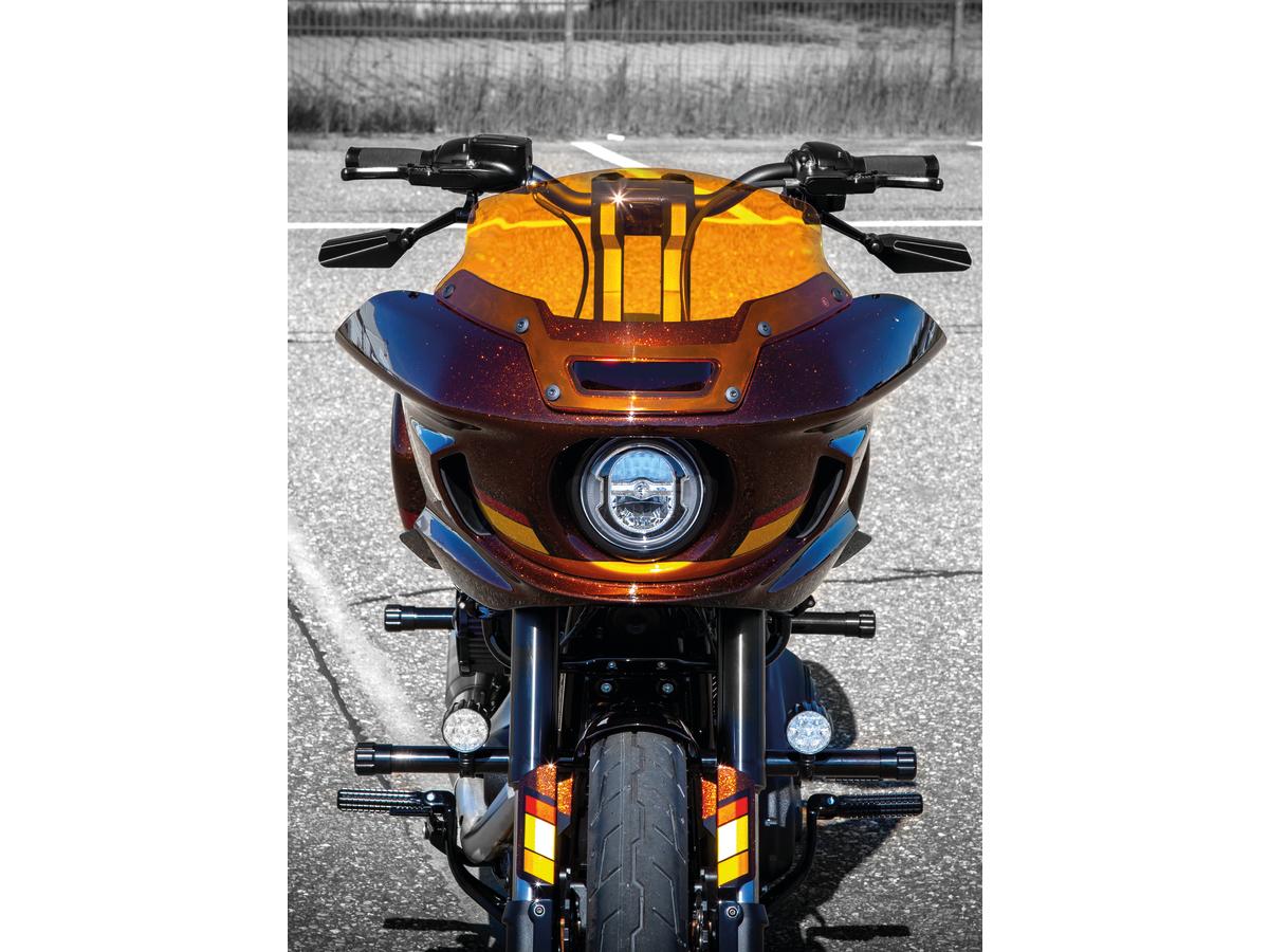 Ricks Motorcycles Club Style Crash Bar Width: 820 Mm Black Powder Coated Ricks Motorcycles
