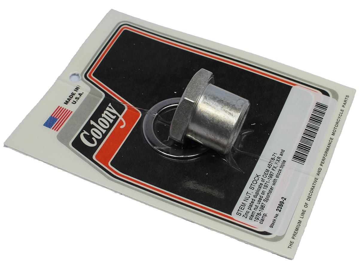 Colony Steering Stem Nut And Washer Zinc Plated Colony Default Title