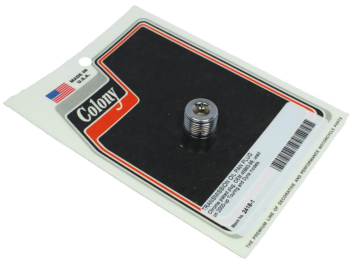 Colony Transmission Pan Drain Plug Chrome Colony Default Title