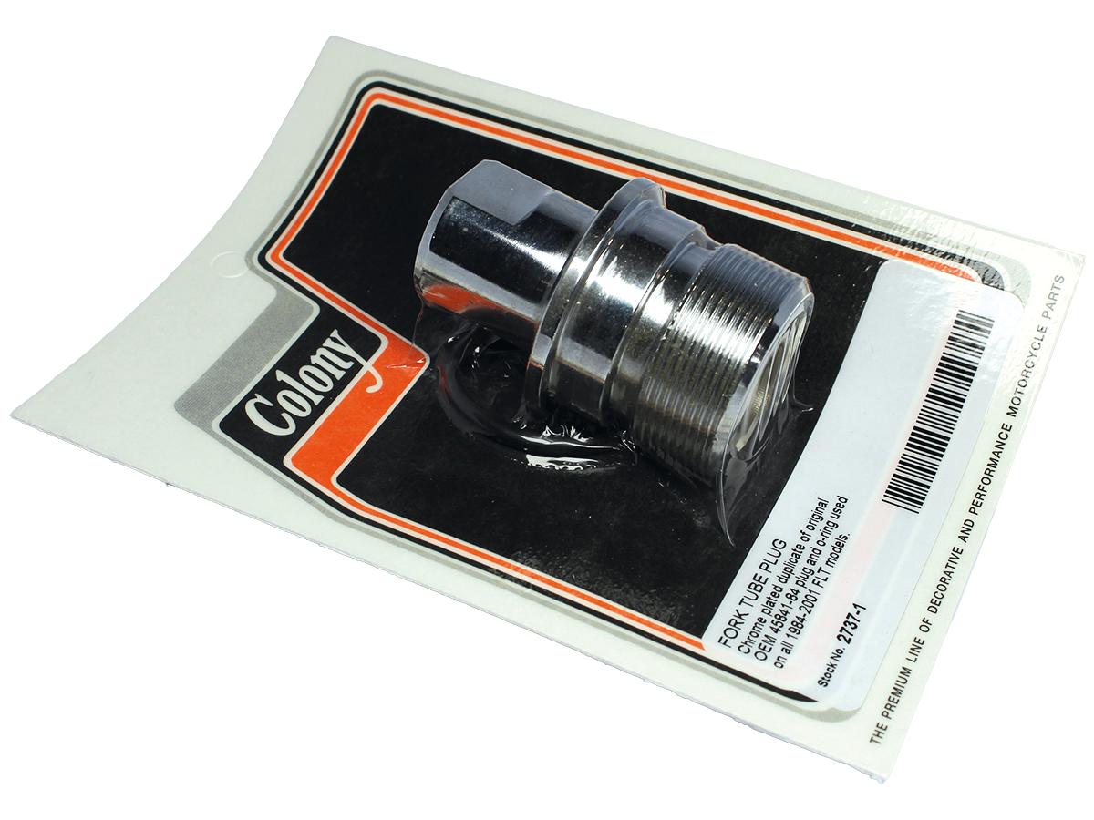 Colony Fork Tube Plug Chrome Colony Default Title