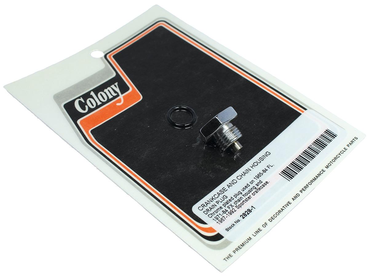 Colony Chain Housing Drain Plug Chrome 1/2" 20 Unf Colony Default Title