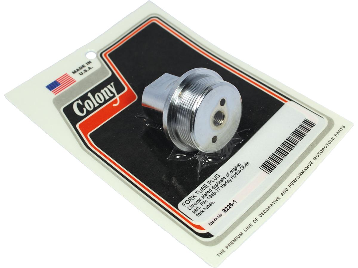 Colony Fork Tube Plug Chrome Colony Default Title