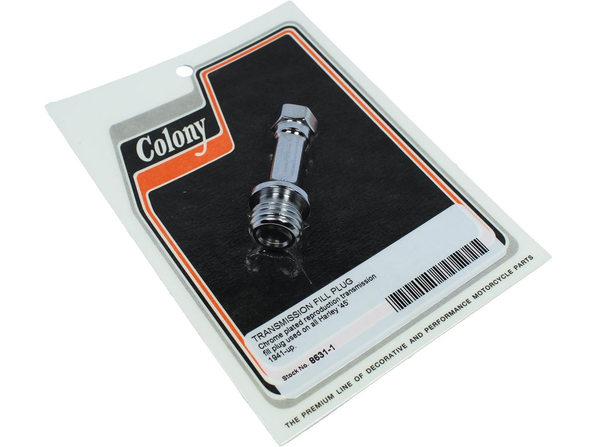 Colony Oe Reproduction Transmission Filler Plug Chrome 11/16" 11 Unc Colony Default Title