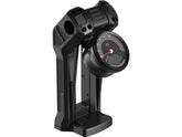 Ricks Motorcycles Club Style Pullback Riser Kit For Bottom Mount Round Speedometer 8,5" Height, 1 1/4" Clamp Diameter Black Anodized Ricks Motorcycles Default Title