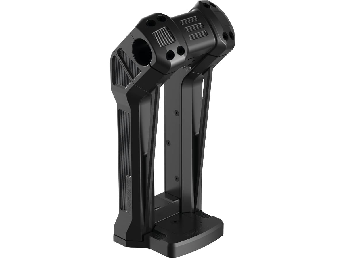Ricks Motorcycles Club Style Pullback No Instrument Riser Kit (Models With Dash Mount Instruments) 7" Height, 1 1/4" Clamp Diameter Black Anodized Ricks Motorcycles Default Title