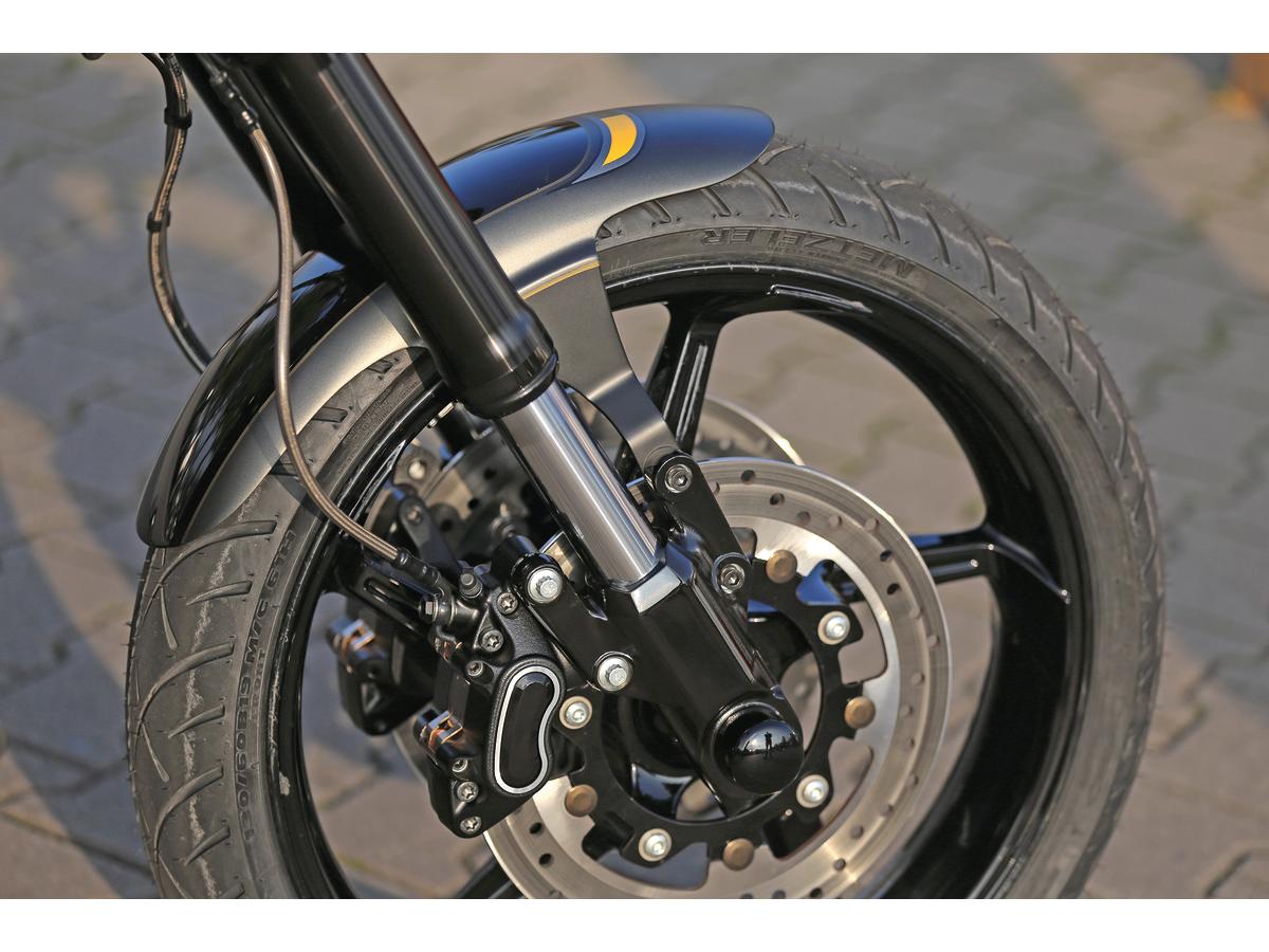 Thunderbike Front Steel Fender For 19" Wheel Raw Thunderbike Default Title