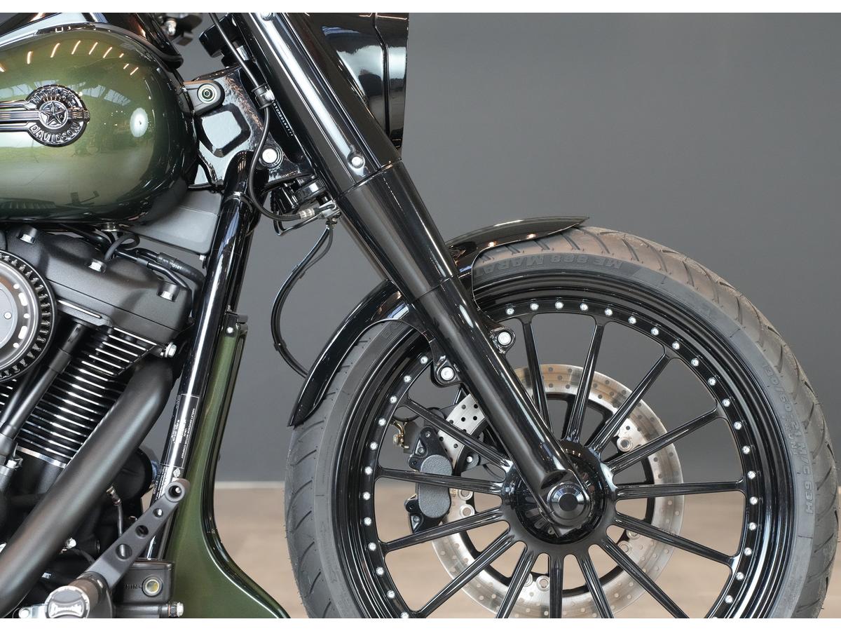 Thunderbike Front Steel Fender For 4x21" Wheel, 130mm Tire Raw Thunderbike