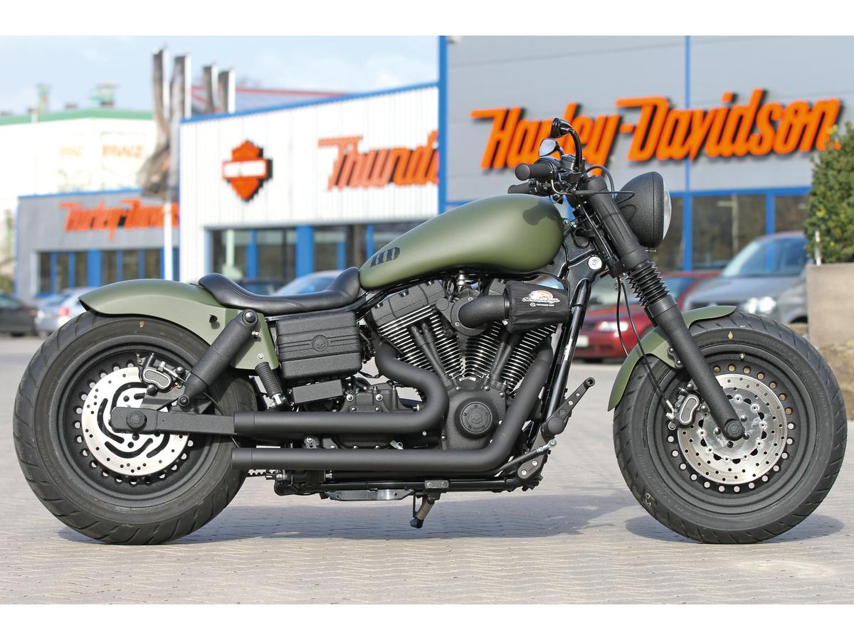 Thunderbike Rear Steel Fender For Twin Cam Dyna 200/18" Tire, No Lighting Raw Thunderbike