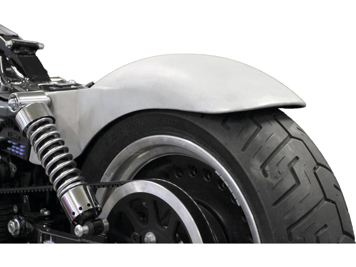 Thunderbike Rear Steel Fender For Twin Cam Dyna 200/18" Tire, With Taillight Raw Thunderbike