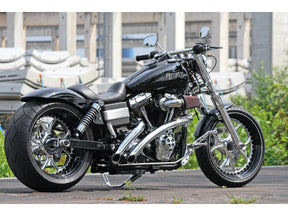 Thunderbike Rear Steel Fender For Twin Cam Dyna 260/18" Tire, No Lighting Raw Thunderbike