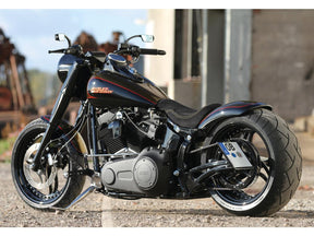 Thunderbike Rear Steel Fender For Twin Cam Softail (Narrow Frame) 260/18" Tire, No Lighting Raw Thunderbike
