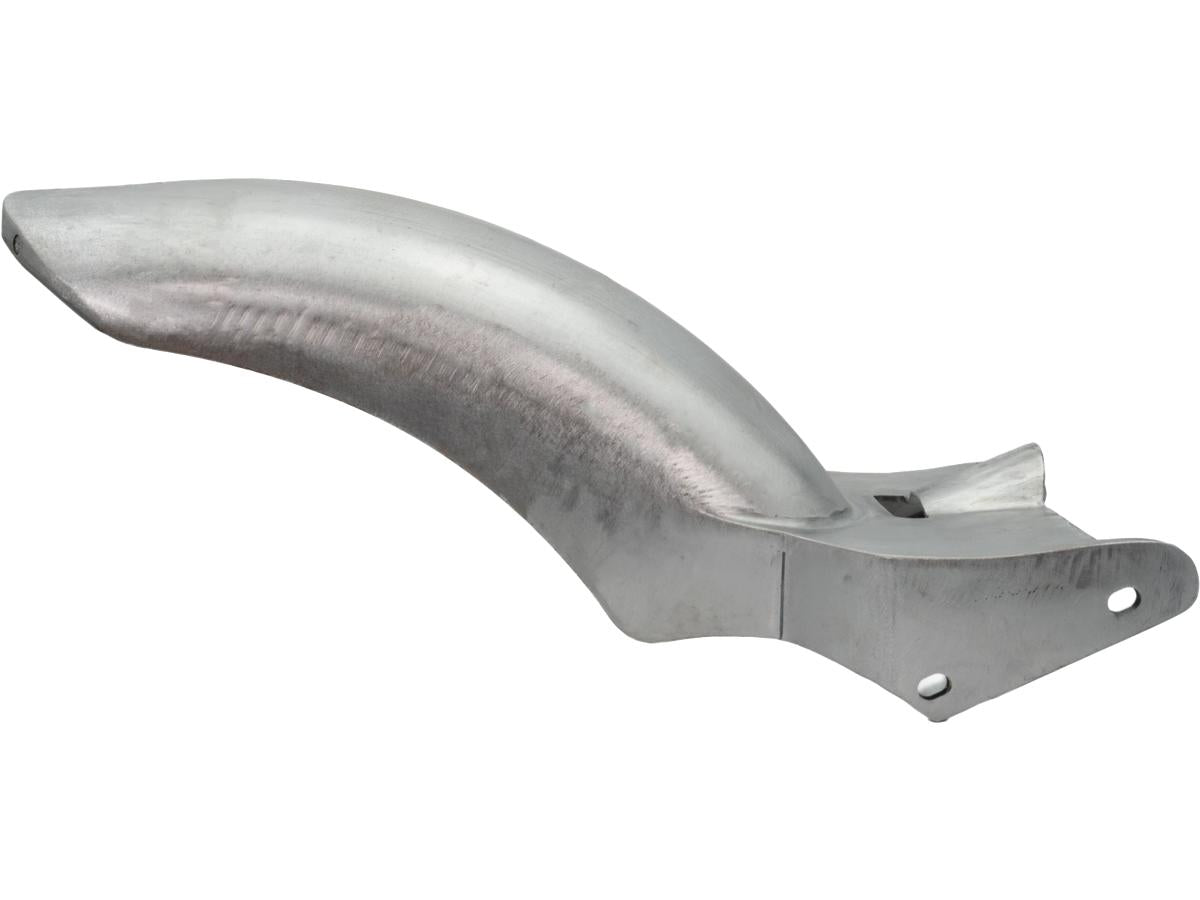Thunderbike Rear Steel Fender For Twin Cam Softail (Narrow Frame) 200/18" Tire, With 3 In 1 Atto Integral Raw Thunderbike