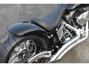 Thunderbike Rear Steel Fender For Twin Cam Softail (Narrow Frame) 200/18" Tire, With 3 In 1 Atto Integral Raw Thunderbike