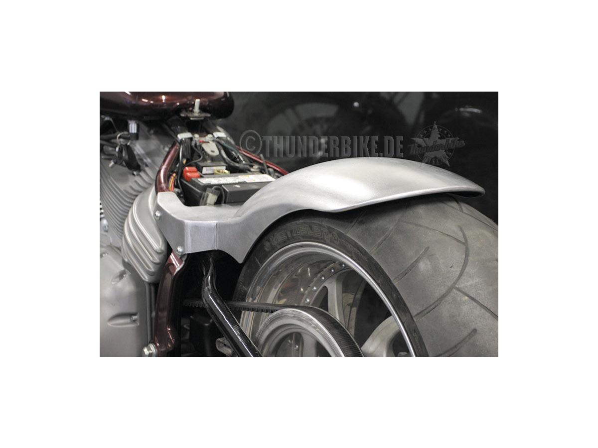 Thunderbike Rear Steel Fender For Twin Cam Softail (Wide Frame) 260/18" Tire, No Lighting Raw Thunderbike