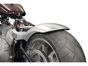 Thunderbike Rear Steel Fender For Twin Cam Softail (Wide Frame) 260/18" Tire, No Lighting Raw Thunderbike