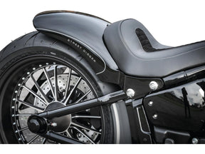 Thunderbike Rear Steel Fender For Milwaukee Eight Softail (Narrow Frame) 200/18" Tire, With Taillight Raw Thunderbike