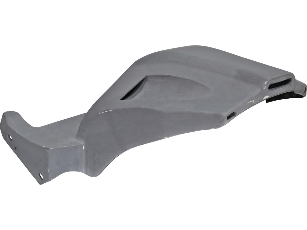 Thunderbike Gp Style Rear Fender For 240 260/18", With Taillight And Turn Signals Raw Thunderbike