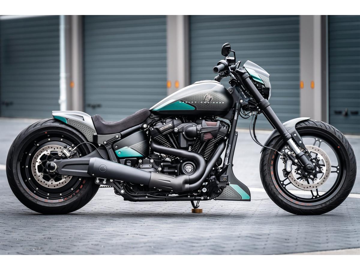 Thunderbike Fiber Glas Solo Seat Plate For Thunderbike Gp Style Fender For 260/18" Tire And Oe Tank Thunderbike