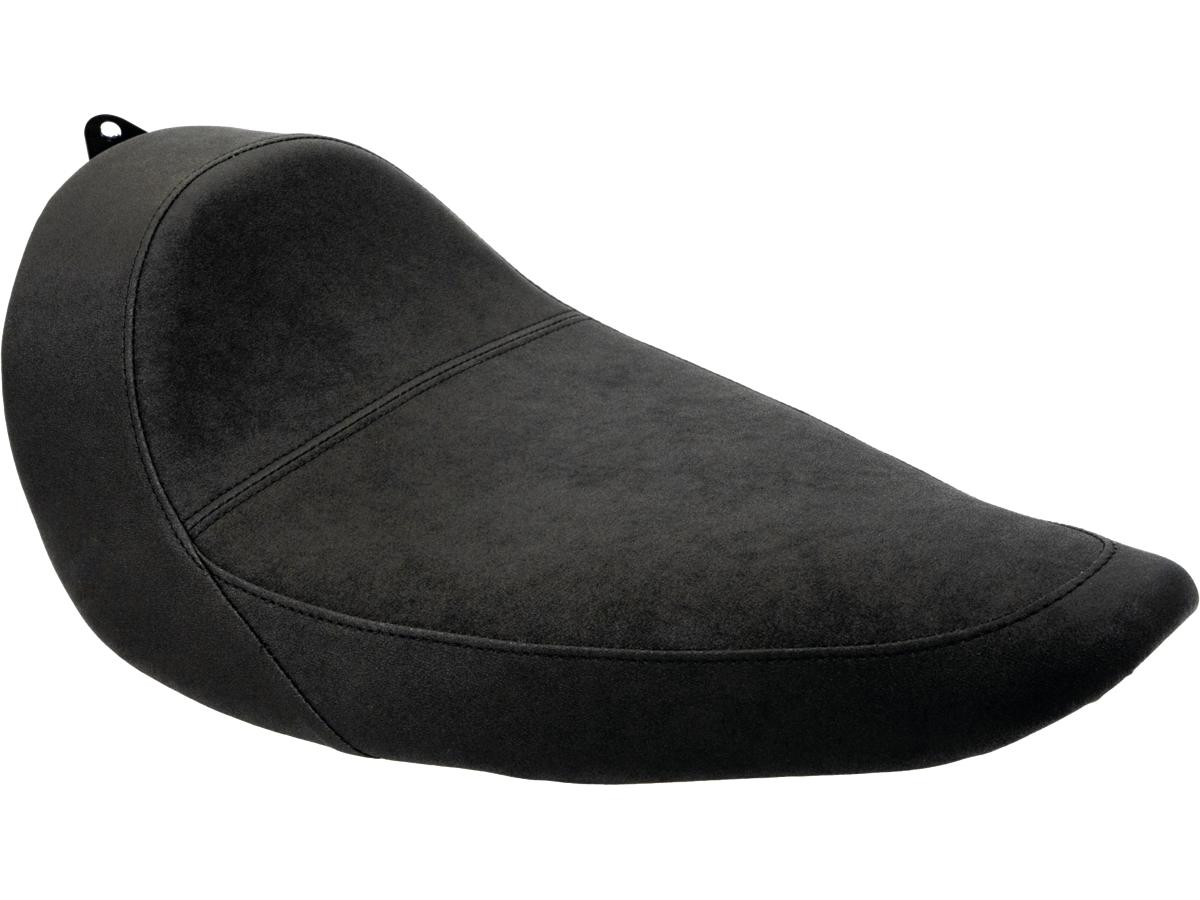 Thunderbike Vinyl Leather Solo Seat Plain, For Thunderbike Steel Fender 260/18" And Oe Tank Black Thunderbike