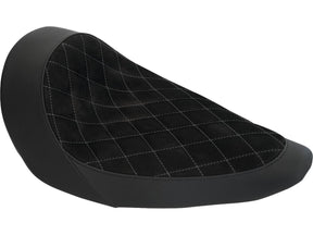 Thunderbike Nubuk Leather Solo Seat Diamond Stitch, For Thunderbike Steel Fender 260/18" And Oe Tank Black Thunderbike Default Title