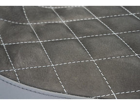 Thunderbike Nubuk Leather Solo Seat Diamond Stitch, For Thunderbike Steel Fender 260/18" And Oe Tank Black Thunderbike