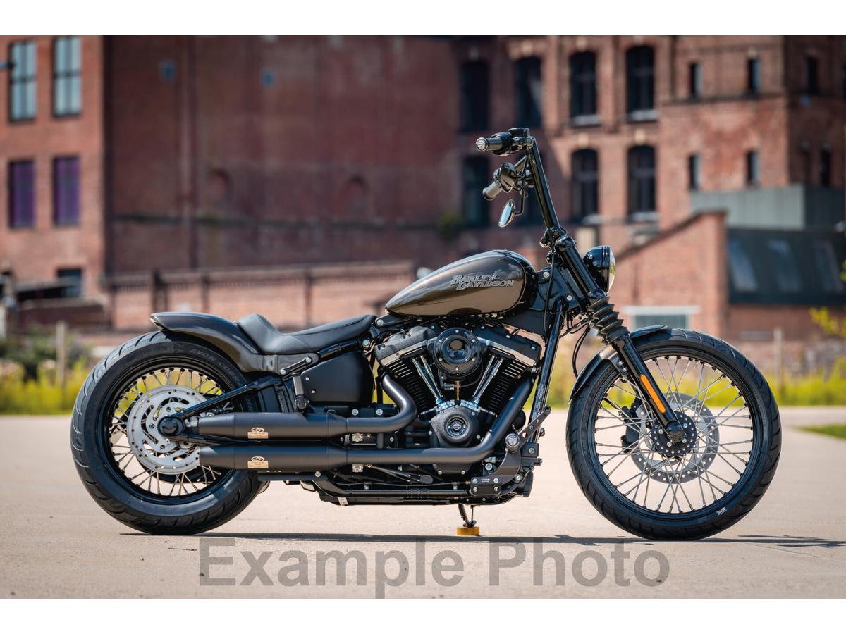 Thunderbike Vinyl Leather Solo Seat Plain, For Thunderbike Steel Fender 200/18" And Oe Tank (Narrow Frame Models) Black Thunderbike