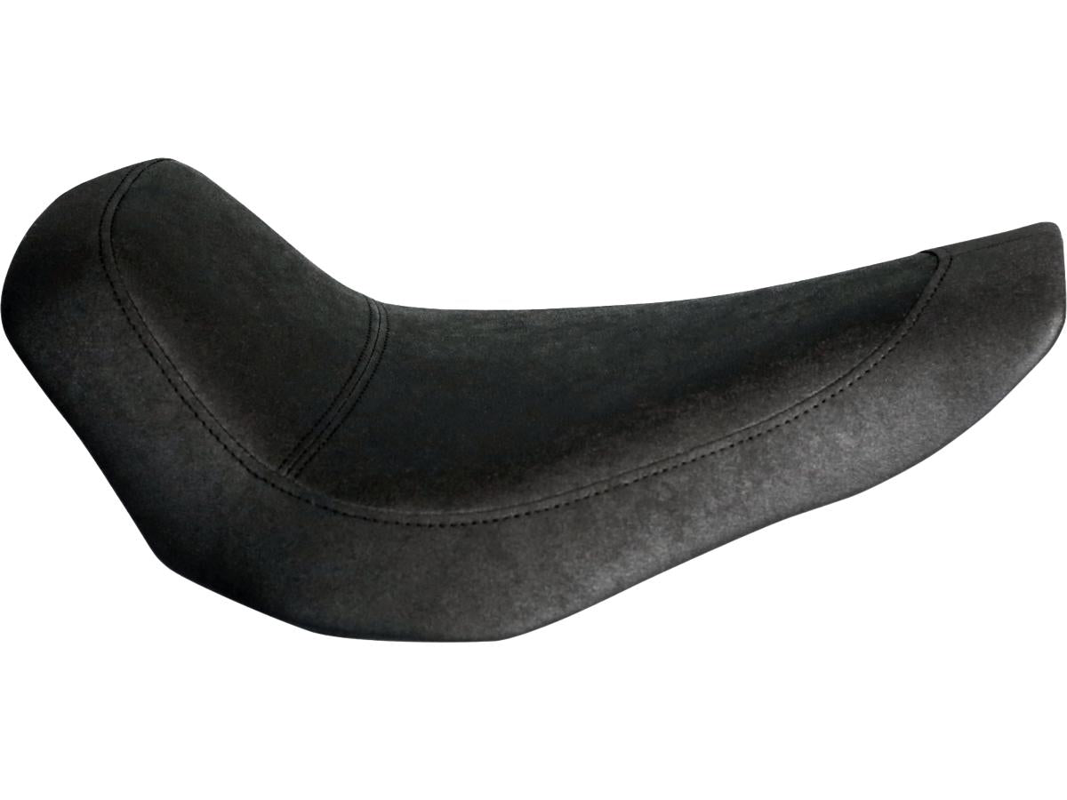 Thunderbike Vinyl Leather Solo Seat Plain, For Thunderbike Steel Fender 260/18" And Oe Tank Black Thunderbike