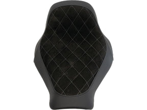 Thunderbike Nubuk Leather Solo Seat Diamond Stitch, For Thunderbike Steel Fender 260/18" And Oe Tank Black Thunderbike