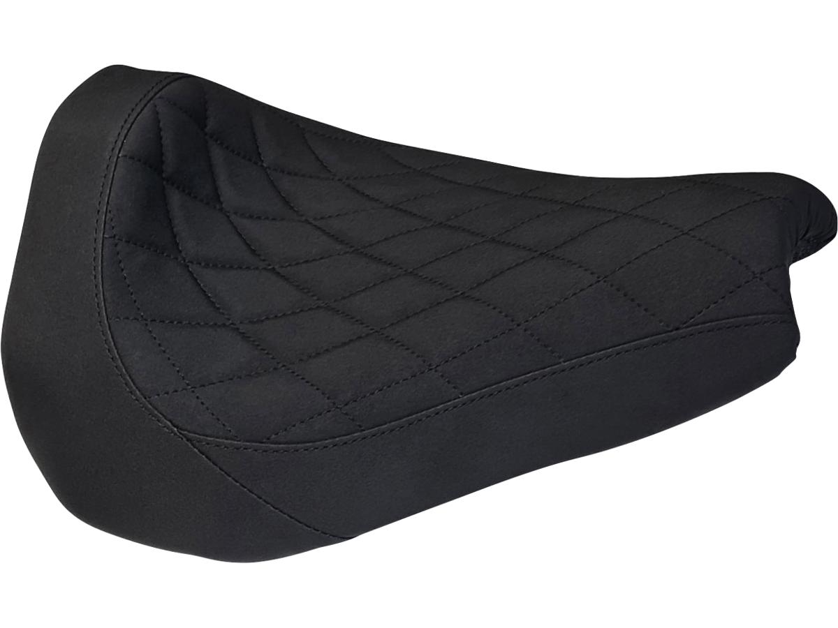 Thunderbike Vinyl Leather Solo Seat Diamond Stitch, For Thunderbike Gp Style Fender 260/18" And Oe Tank Black Thunderbike Default Title