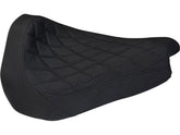 Thunderbike Vinyl Leather Solo Seat Diamond Stitch, For Thunderbike Gp Style Fender 260/18"And Gp Style Tank Black Thunderbike Default Title