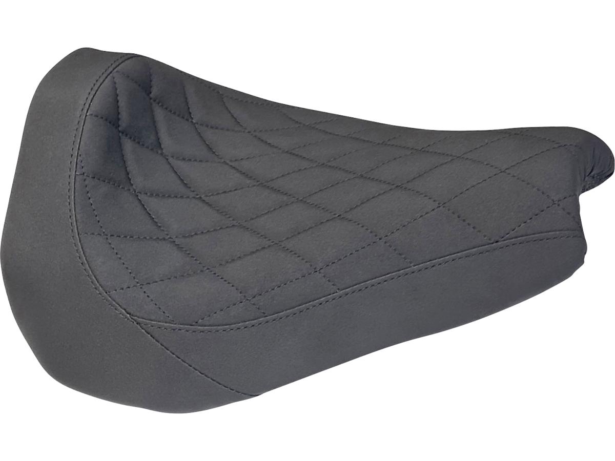 Thunderbike Vinyl Leather Solo Seat Diamond Stitch, For Thunderbike Gp Style Fender 260/18" And Oe Tank Black Thunderbike Default Title