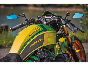 Thunderbike Gp Style Custom Alu Gas Tank Raw Thunderbike