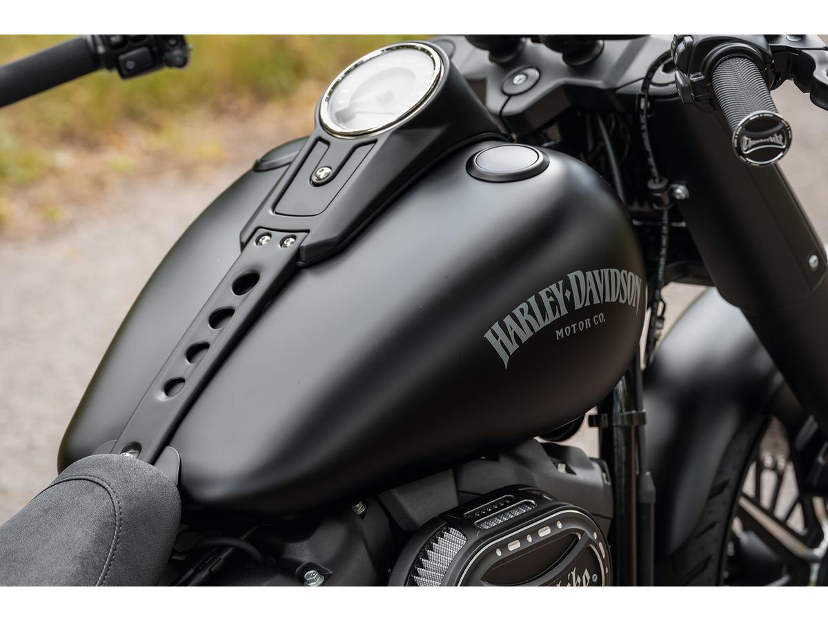 Thunderbike Tank To Seat Cover Black Satin Thunderbike