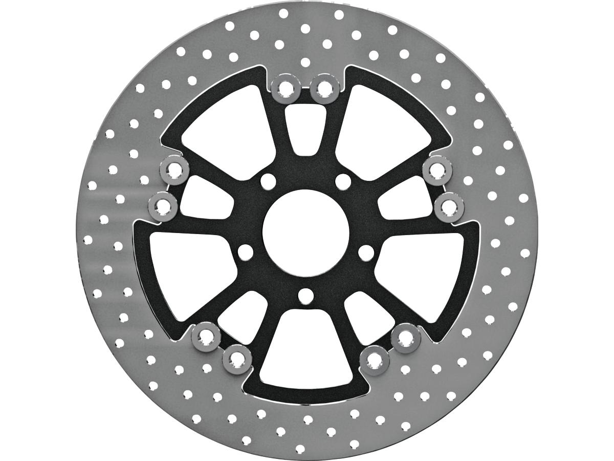 Thunderbike Round 292 Mm Floated Brake Disc Vegas Polished Rear Thunderbike Default Title