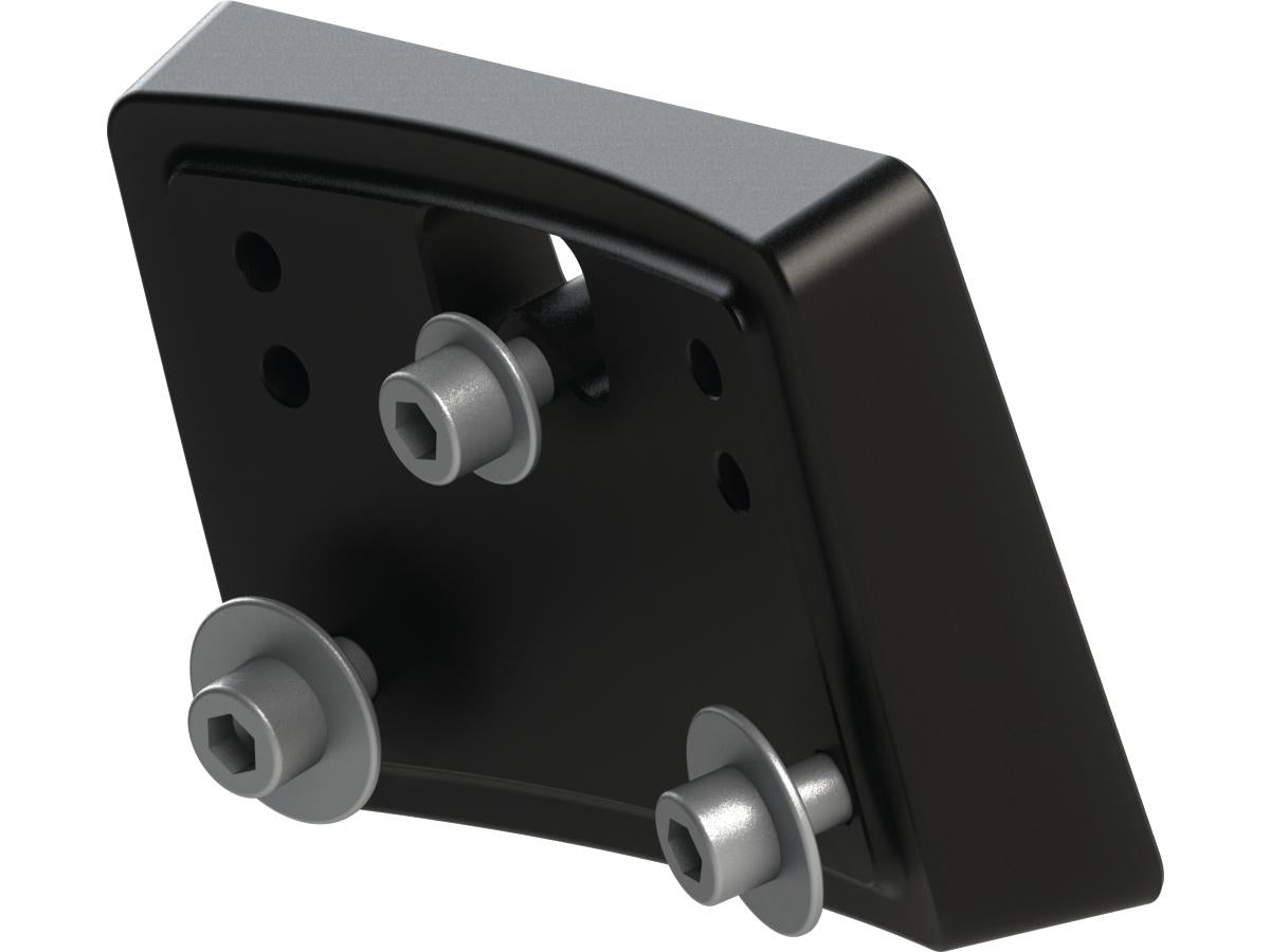 Thunderbike Mid Mount License Plate Base Plate Adapter Black Satin Thunderbike Default Title