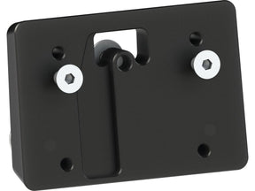 Thunderbike Mid Mount License Plate Base Plate Adapter Black Satin Thunderbike