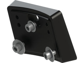 Thunderbike Mid Mount License Plate Base Plate Adapter Black Satin Thunderbike Default Title