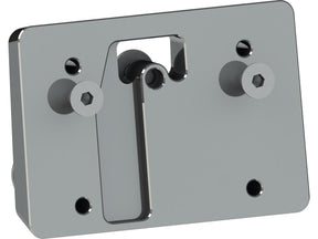 Thunderbike Mid Mount License Plate Base Plate Adapter Aluminium Polished Thunderbike