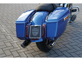 Thunderbike Mid Mount License Plate Base Plate Adapter Aluminium Polished Thunderbike